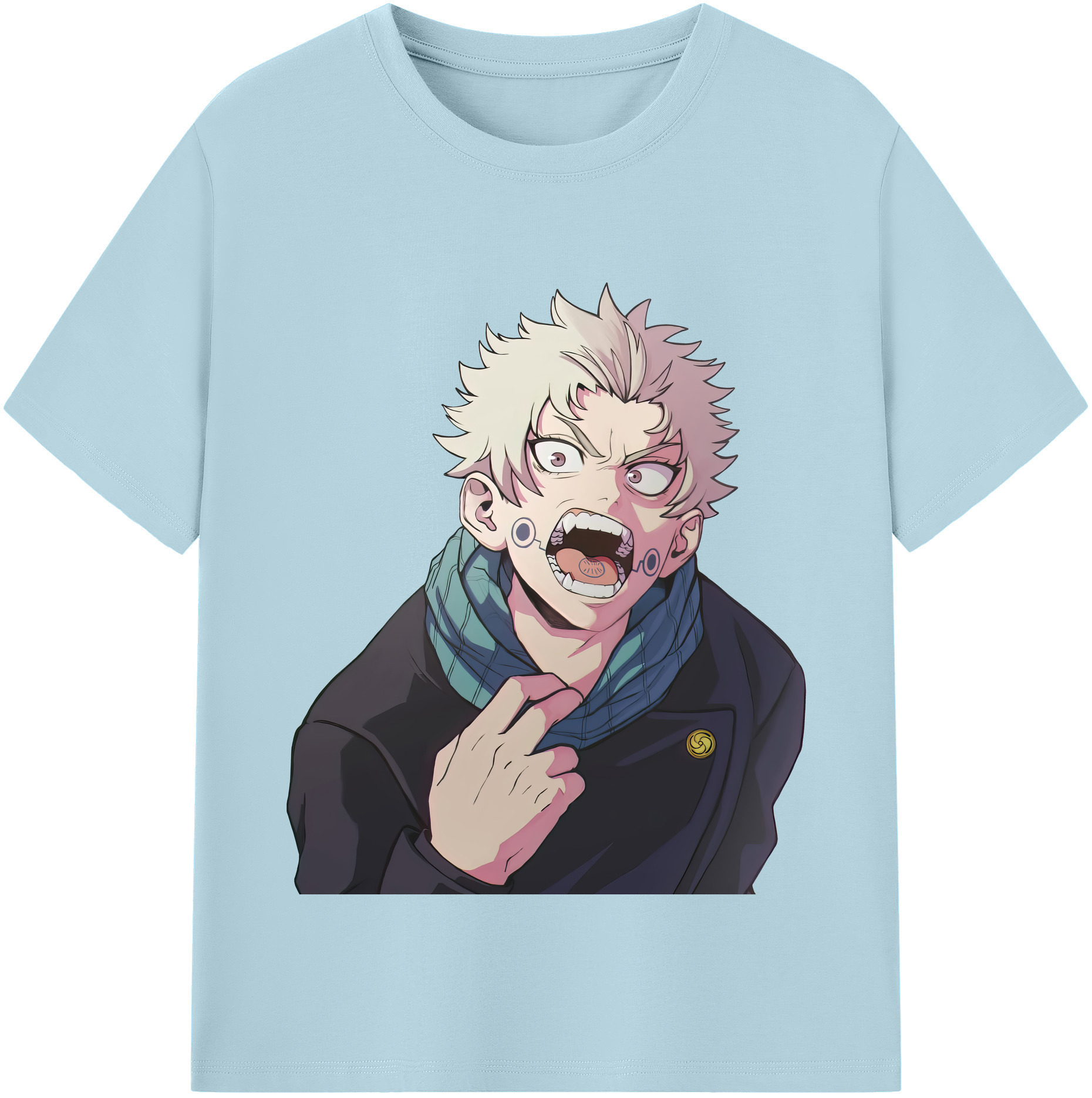 （画像用） 呪術廻戦 Jujutsu Kaisen 綿100％半袖Tシャツ（フロントプリント）